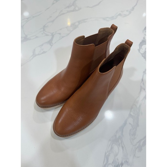 Vionic Women's Brown Aliso Wedge Chelsea Boot Size 7.5 - Picture 4 of 10